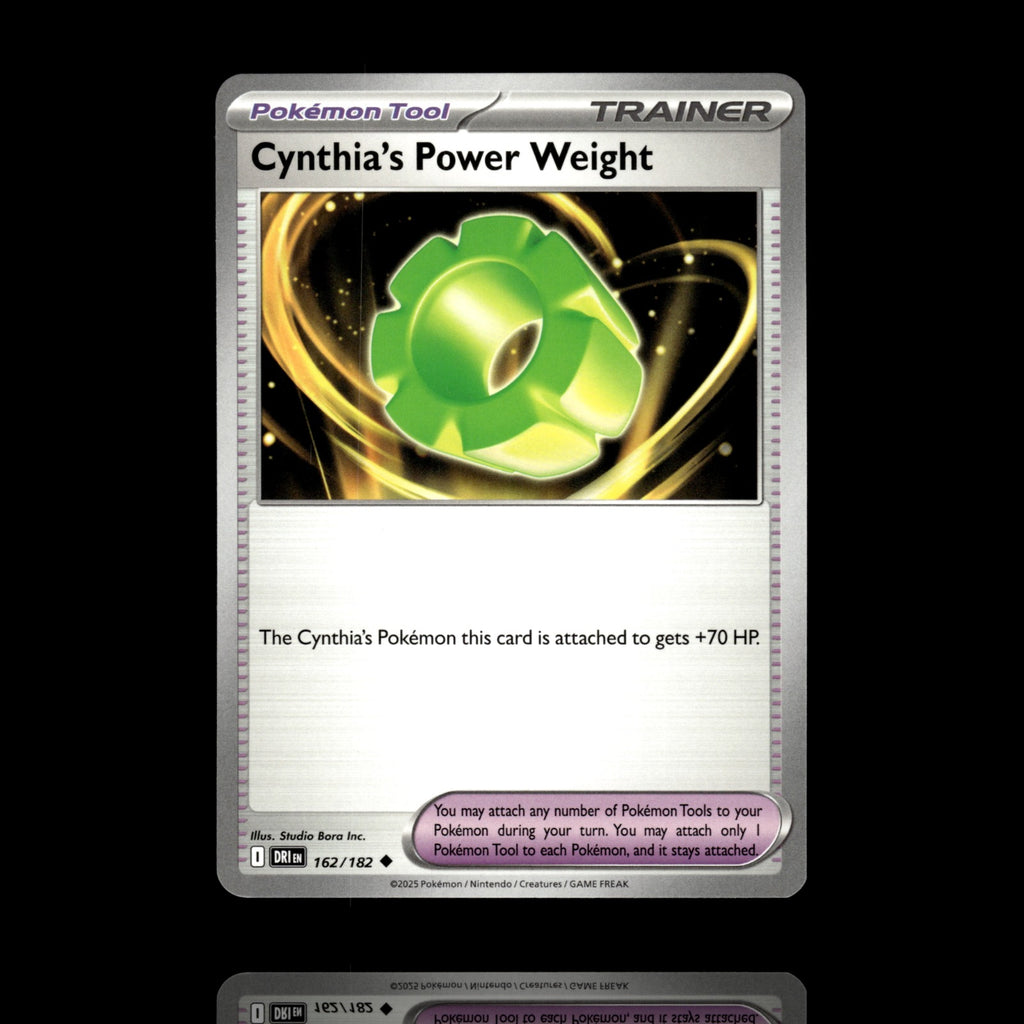 ▸ Cynthia's Power Weight | SV10: Destined Rivals | Uncommon | 162/182 | NM