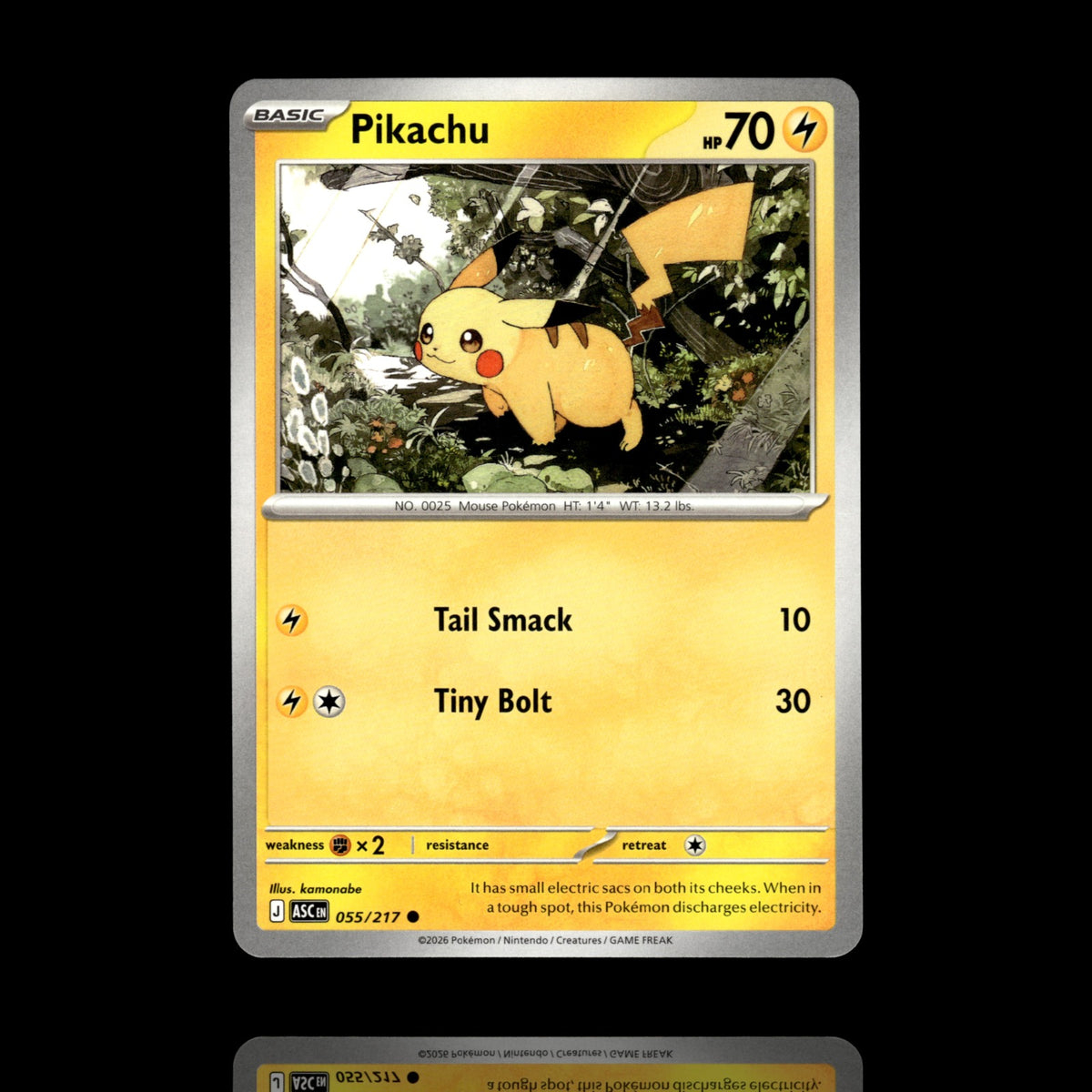 ▸ Pikachu | ME: Ascended Heroes | Common | 055/217 | NM