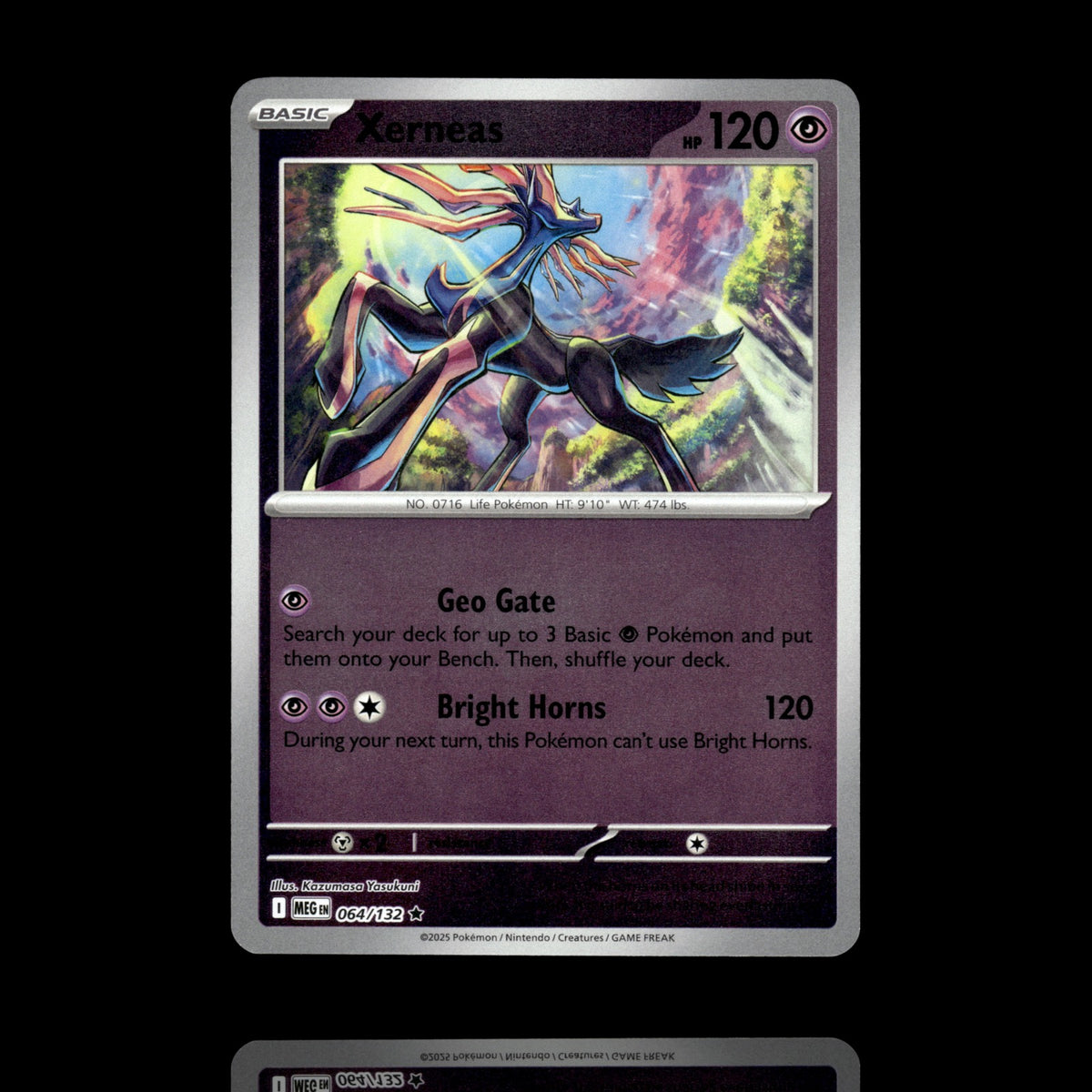 ▸ Xerneas | ME01: Mega Evolution | Reverse Holo | 064/132 | NM