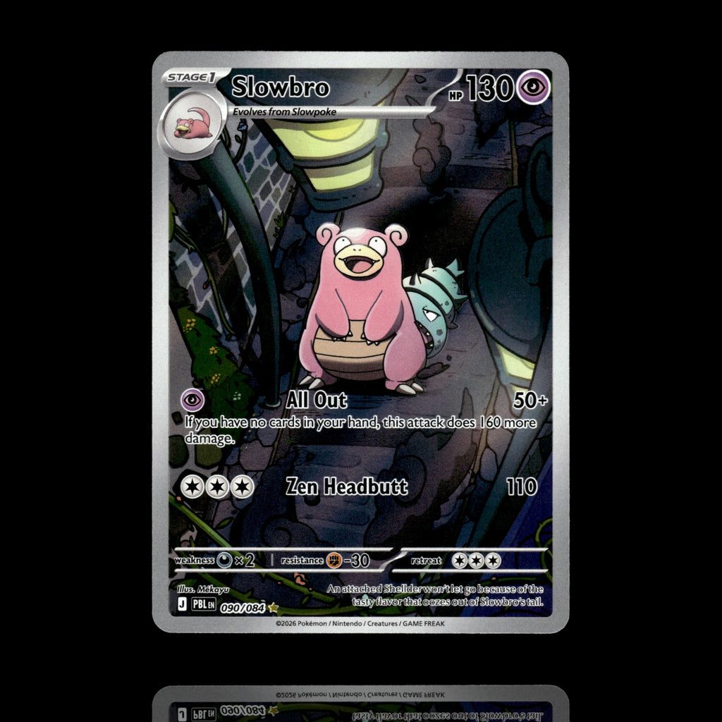 ▸ Slowbro | ME05: Pitch Black | Illustration Rare | 090/084 | NM