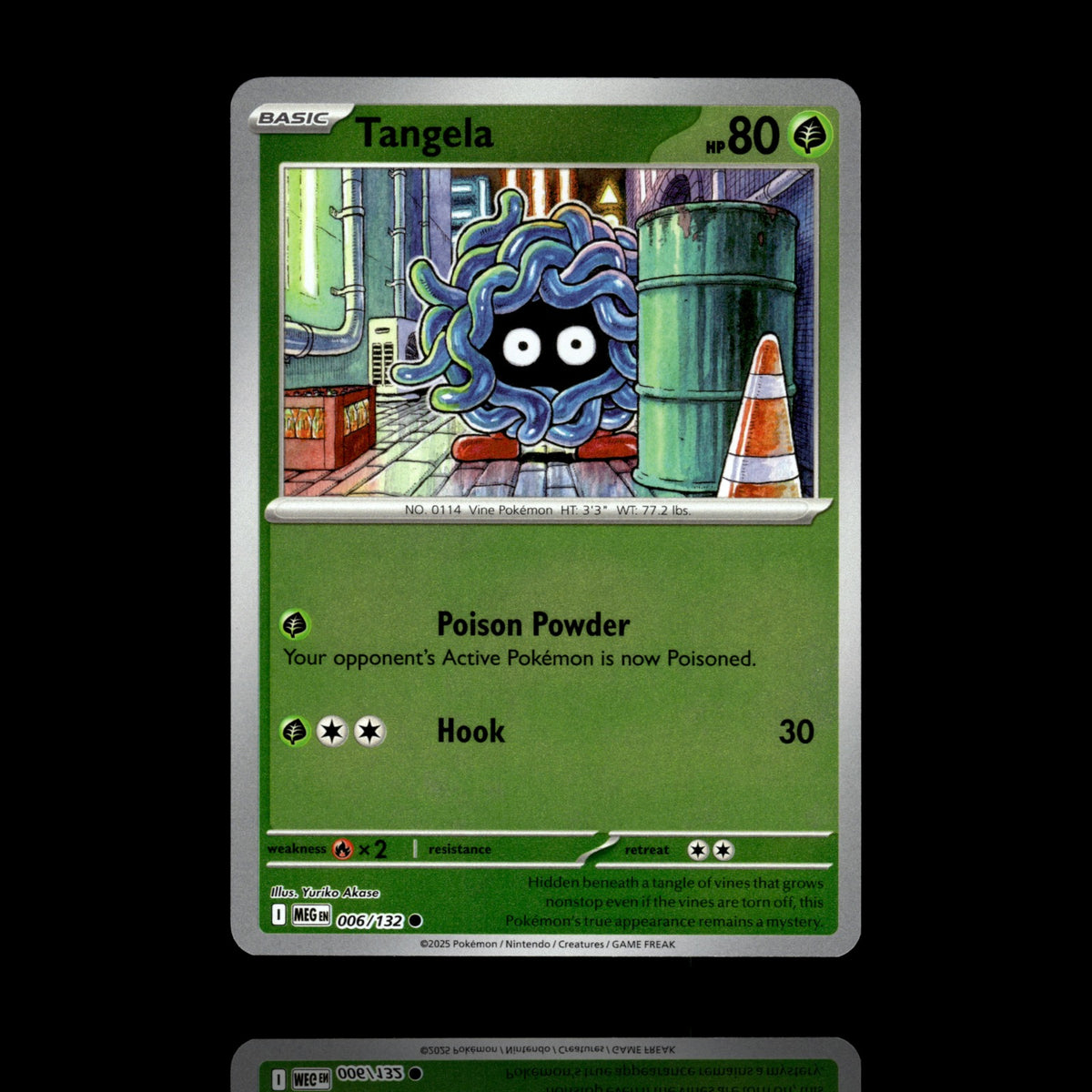 ▸ Tangela | ME01: Mega Evolution | Reverse Holo | 006/132 | NM