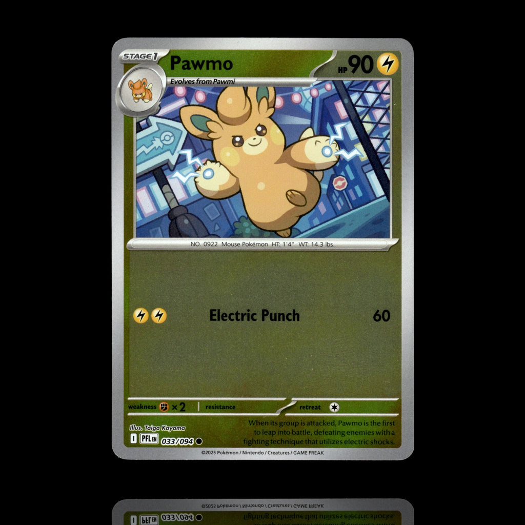 ▸ Pawmo | ME02: Phantasmal Flames | Reverse Holo | 033/094 | NM