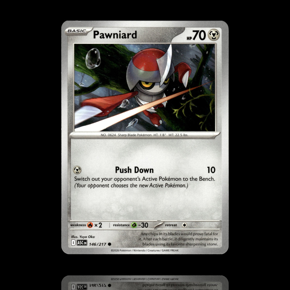 ▸ Pawniard | ME: Ascended Heroes | Common | 146/217 | NM