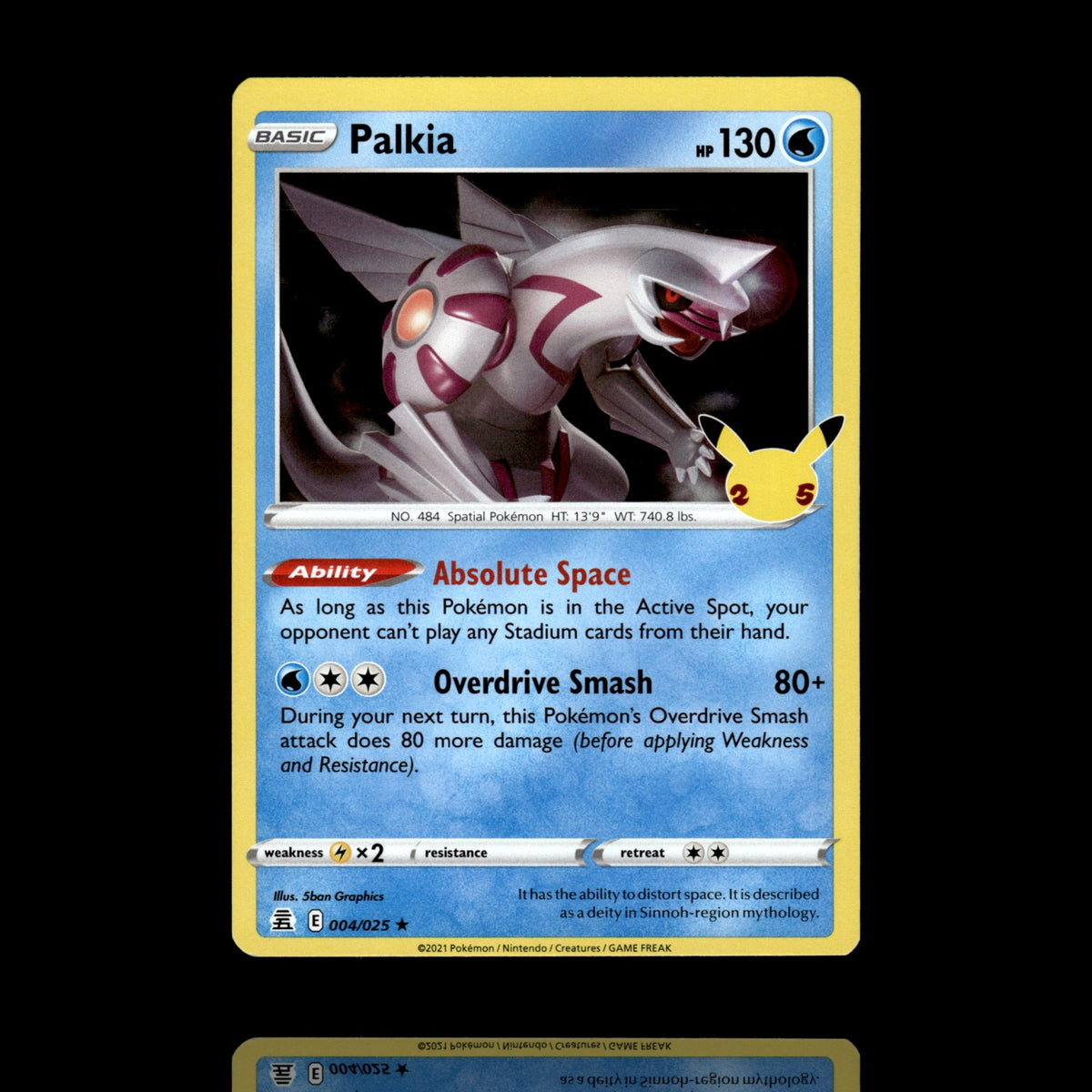 ▸ Palkia | Celebrations | Holo Rare | 004/025 | NM