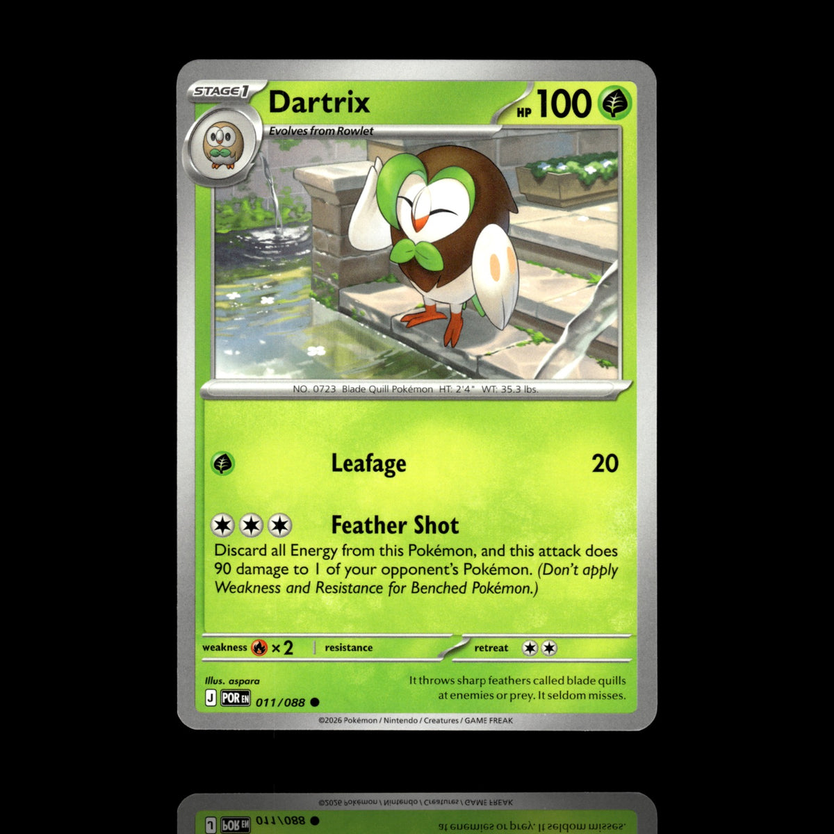 ▸ Dartrix | ME03: Perfect Order | Common | 011/088 | NM