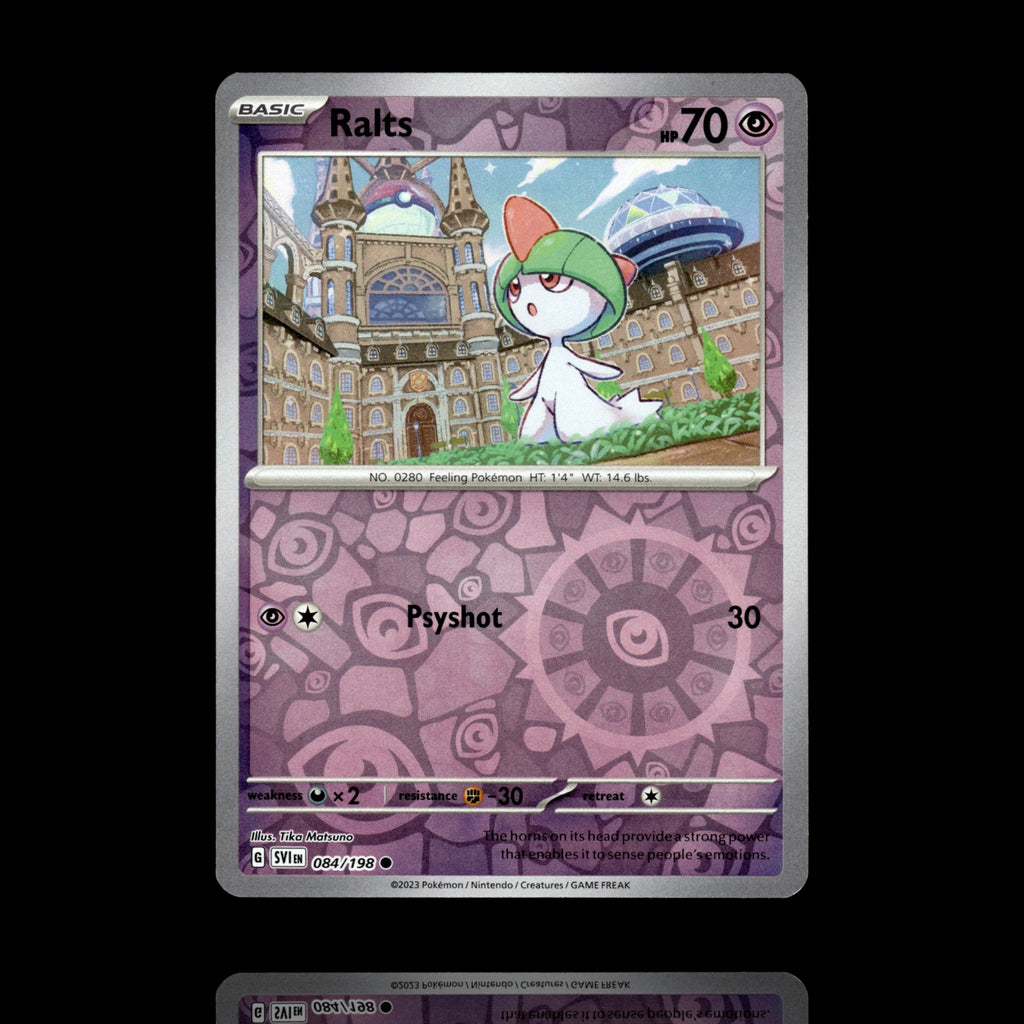 ▸ Ralts | SV01: Scarlet & Violet Base Set | Reverse Holo | 084/198 | NM