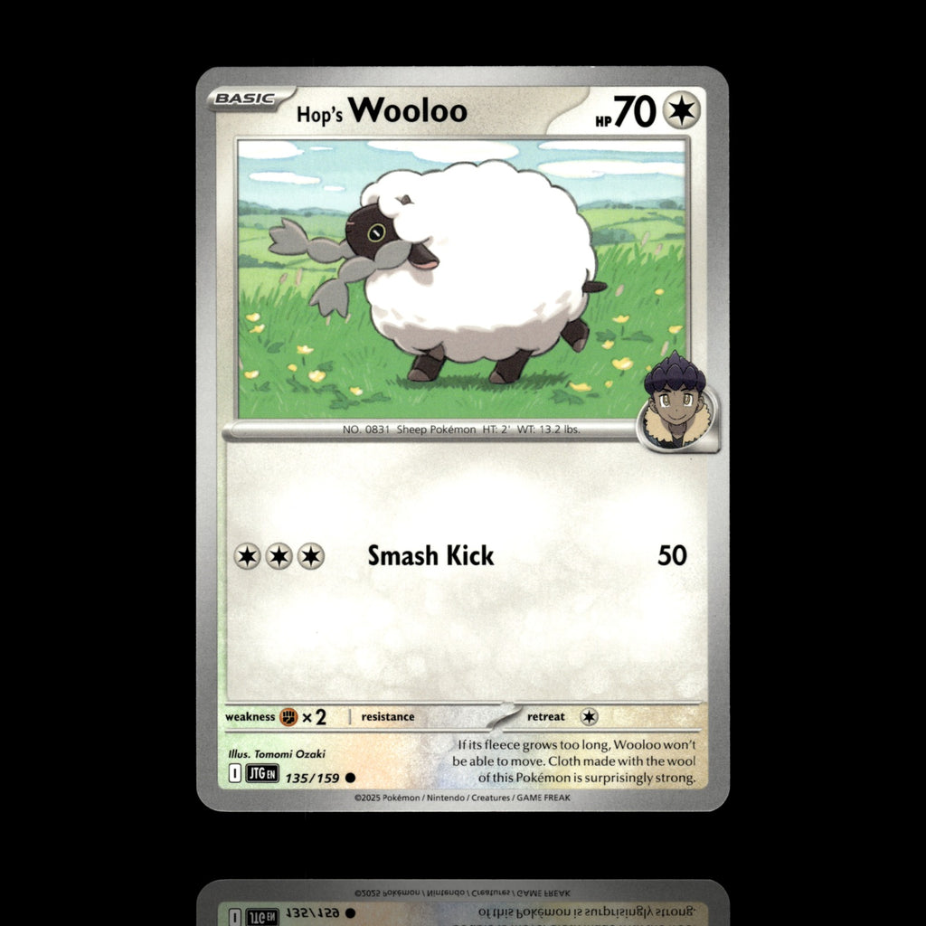 ▸ Hop's Wooloo | SV09: Journey Together | Common | 135/159 | NM