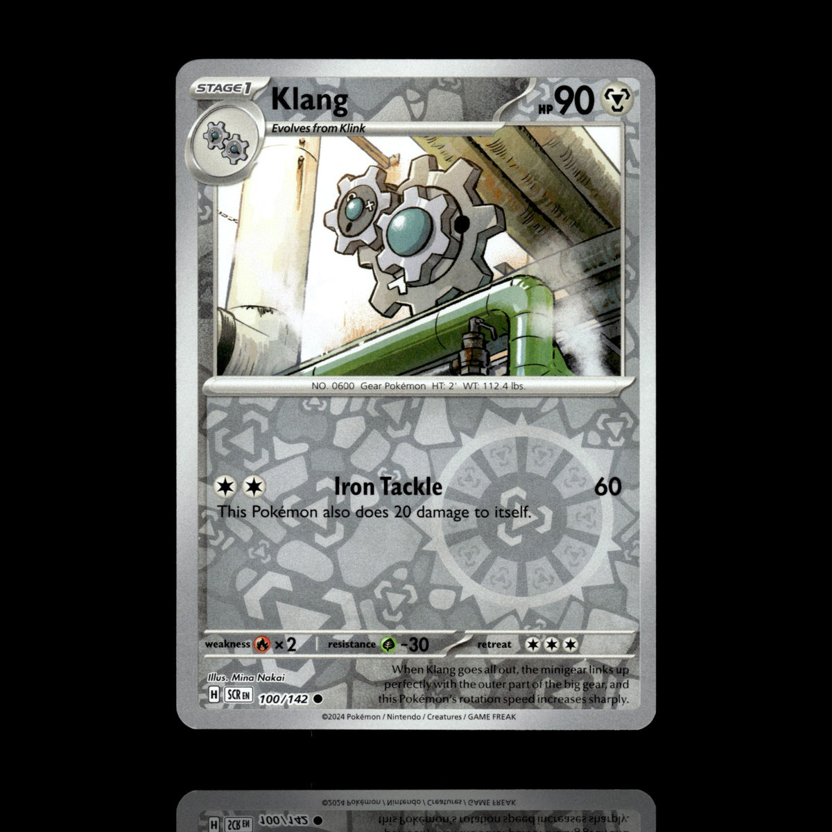 ▸ Klang | SV07: Stellar Crown | Reverse Holo | 100/142 | NM