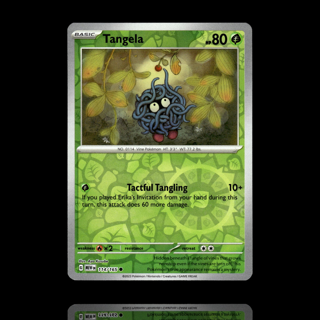 ▸ Tangela | SV: Scarlet & Violet 151 | Reverse Holo | 114/165 | NM