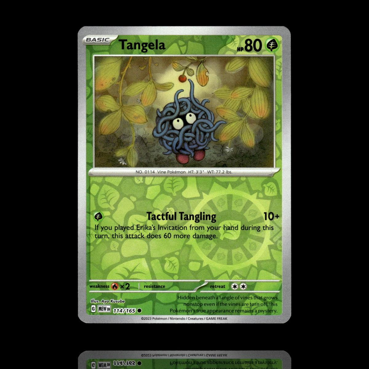 ▸ Tangela | SV: Scarlet & Violet 151 | Reverse Holo | 114/165 | NM