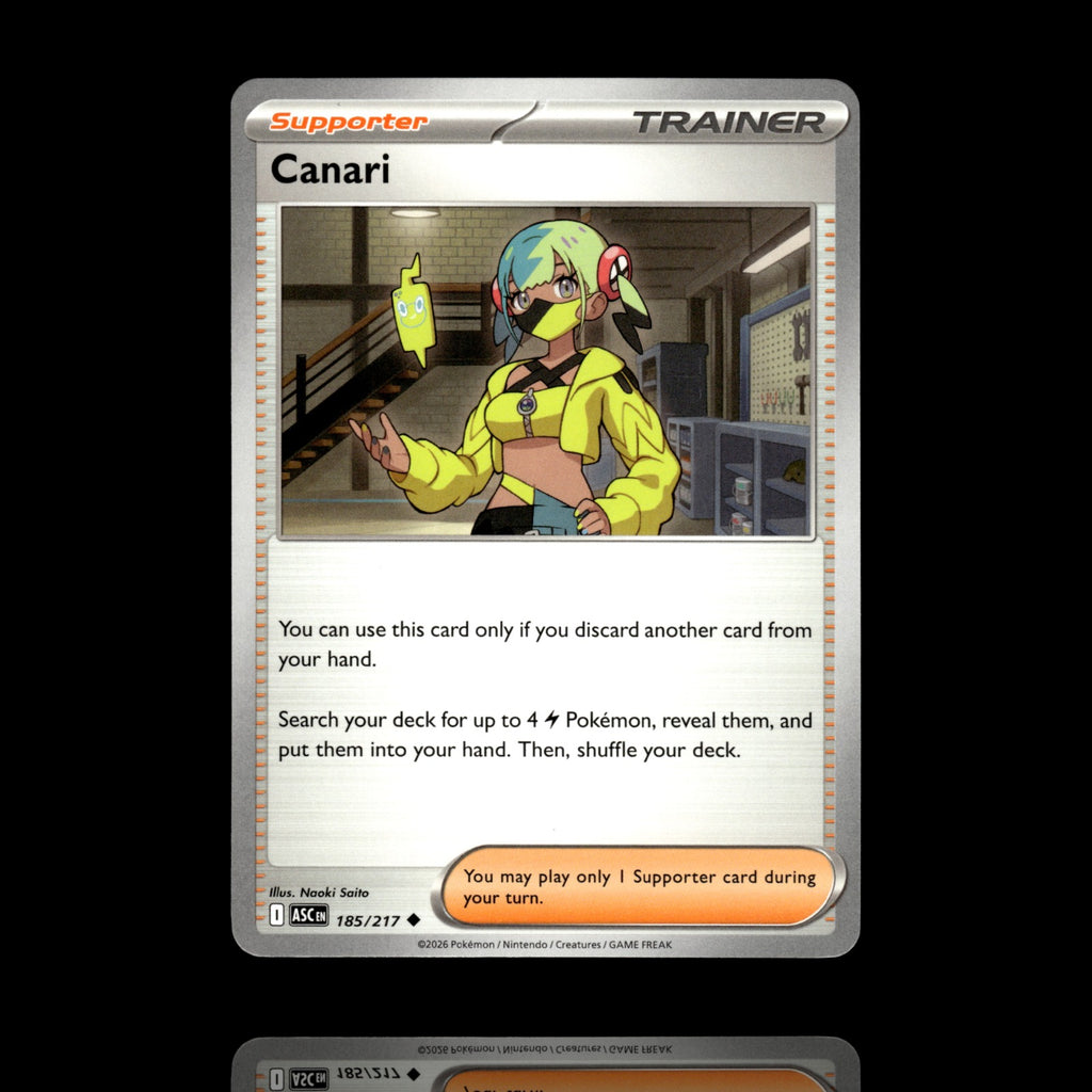 ▸ Canari | ME: Ascended Heroes | Uncommon | 185/217 | NM