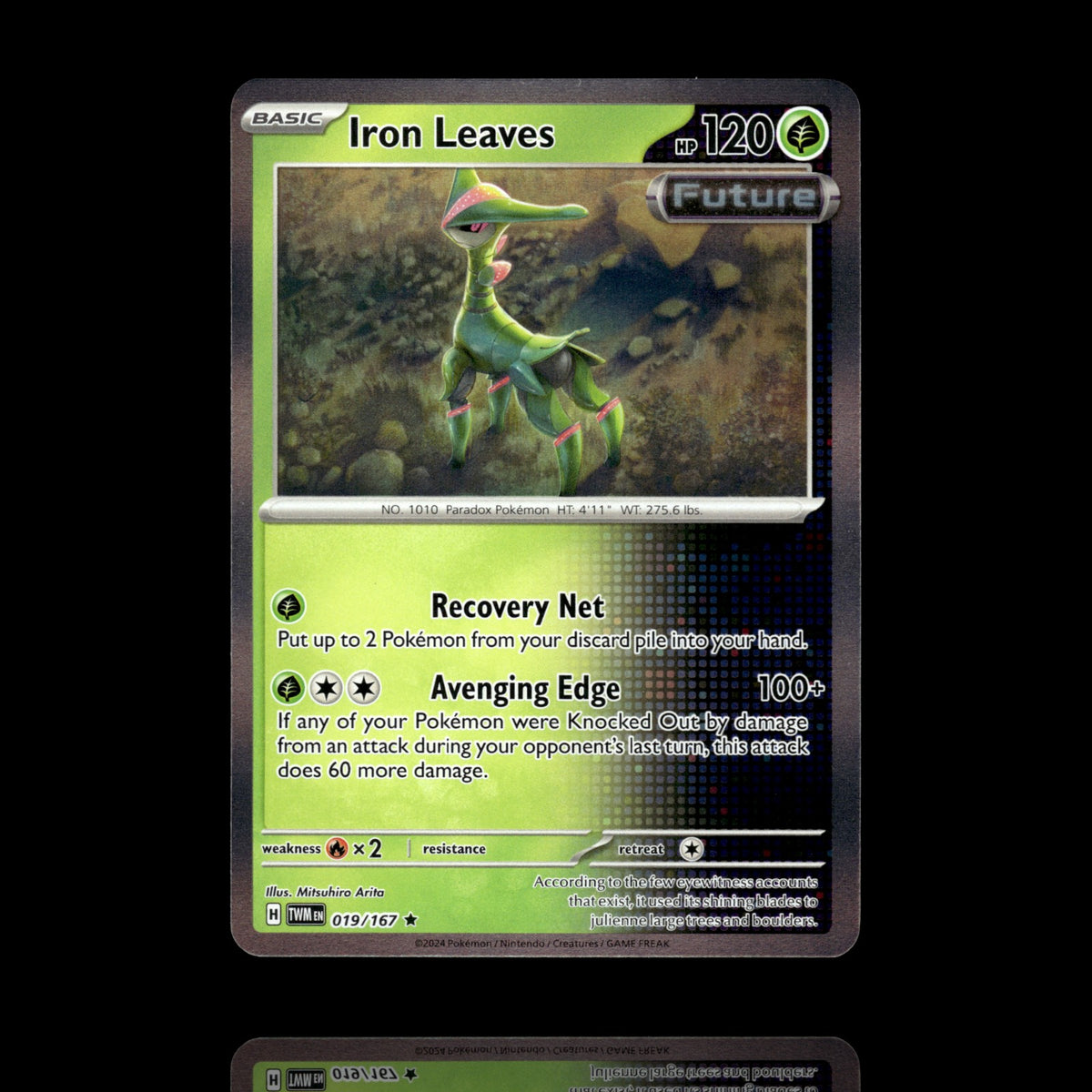 ▸ Iron Leaves | SV06: Twilight Masquerade | Rare | 019/167 | NM