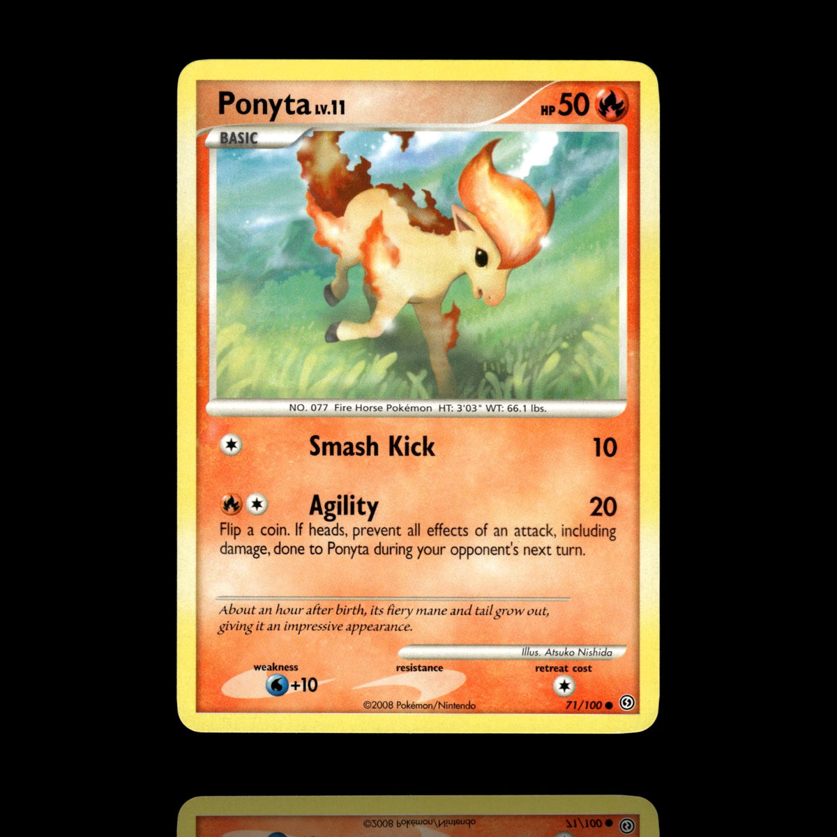 ▸ Ponyta | Stormfront | Common | 71/100 | NM