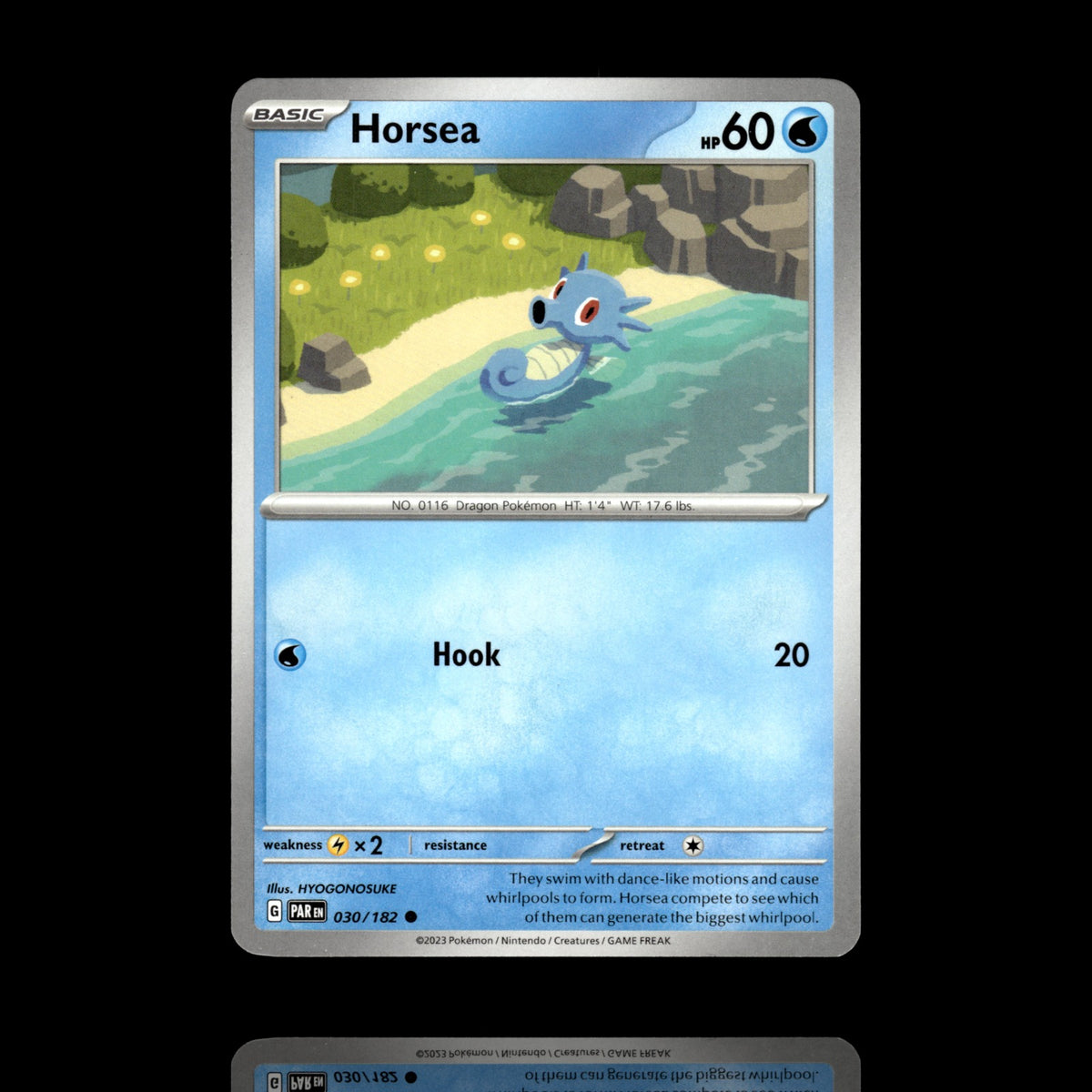 ▸ Horsea | SV04: Paradox Rift | Common | 030/182 | NM