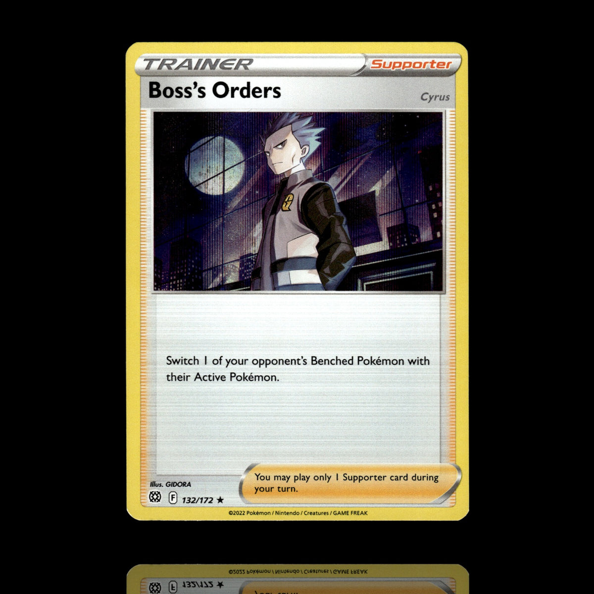 ▸ Boss's Orders | SWSH09: Brilliant Stars | Holo Rare | 132/172 | NM
