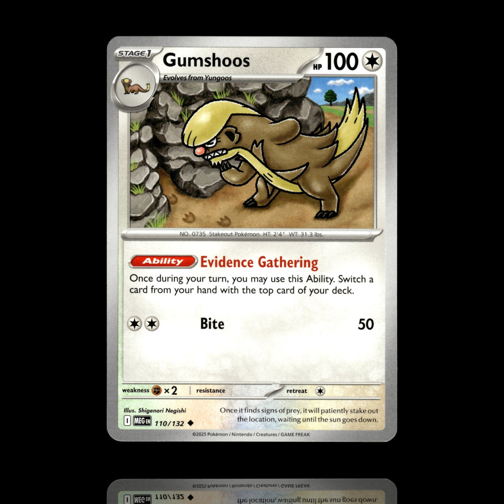 ▸ Gumshoos | ME01: Mega Evolution | Uncommon | 110/132 | NM