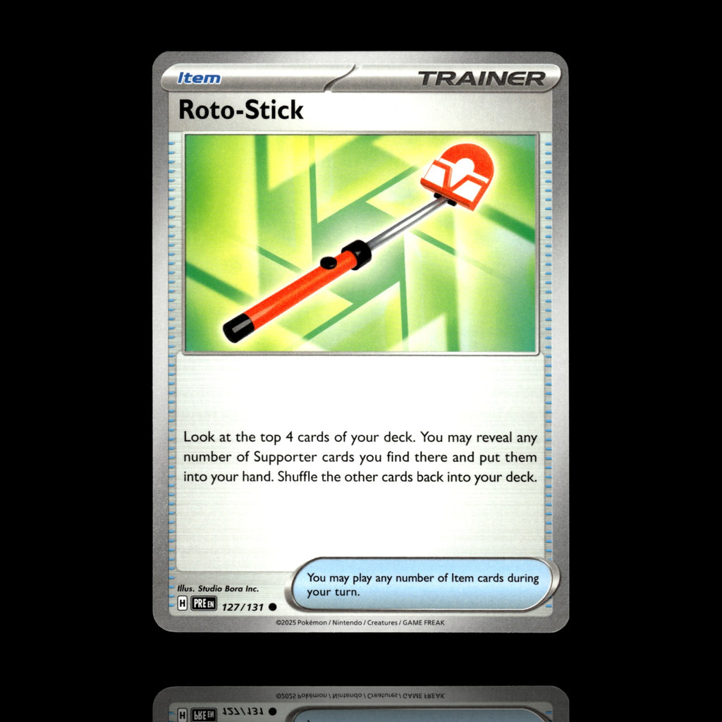 ▸ Roto-Stick | SV: Prismatic Evolutions | Common | 127/131 | NM