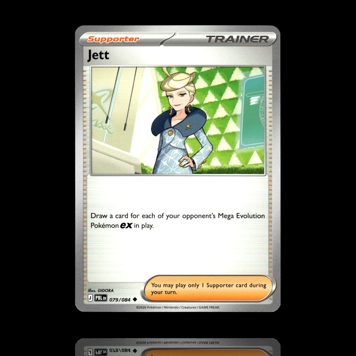 ▸ Jett | ME05: Pitch Black | Uncommon | 079/084 | NM