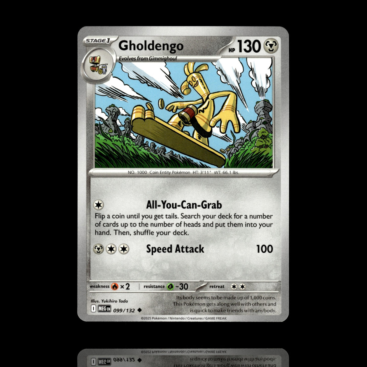 ▸ Gholdengo | ME01: Mega Evolution | Uncommon | 099/132 | NM