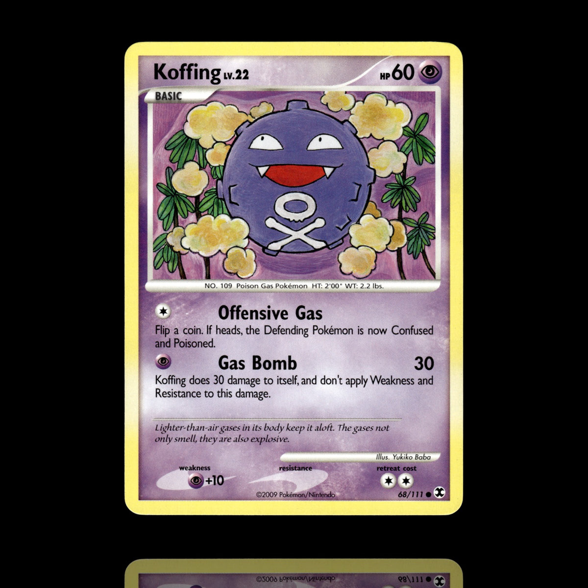 ▸ Koffing | Rising Rivals | Common | 68/111 | NM