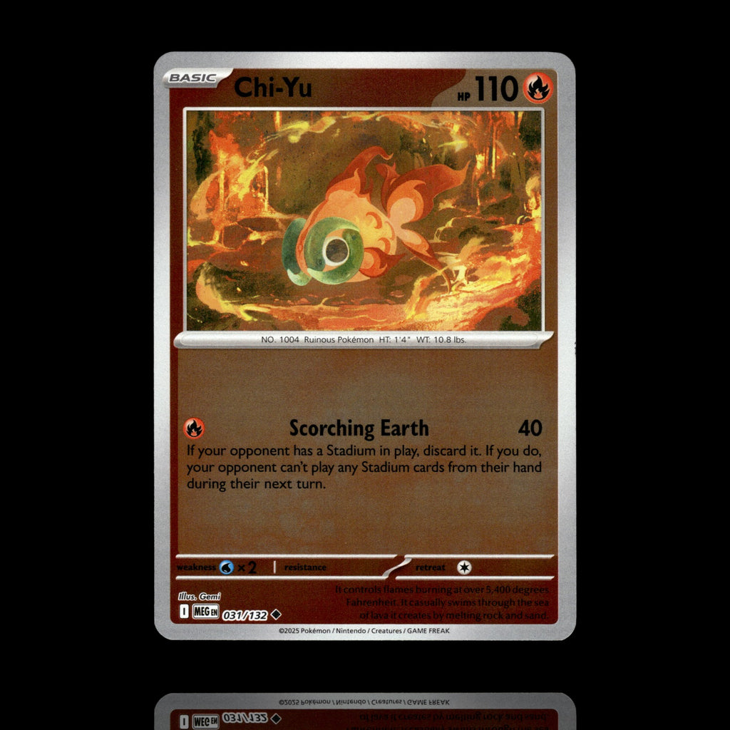 ▸ Chi-Yu | ME01: Mega Evolution | Reverse Holo | 031/132 | NM