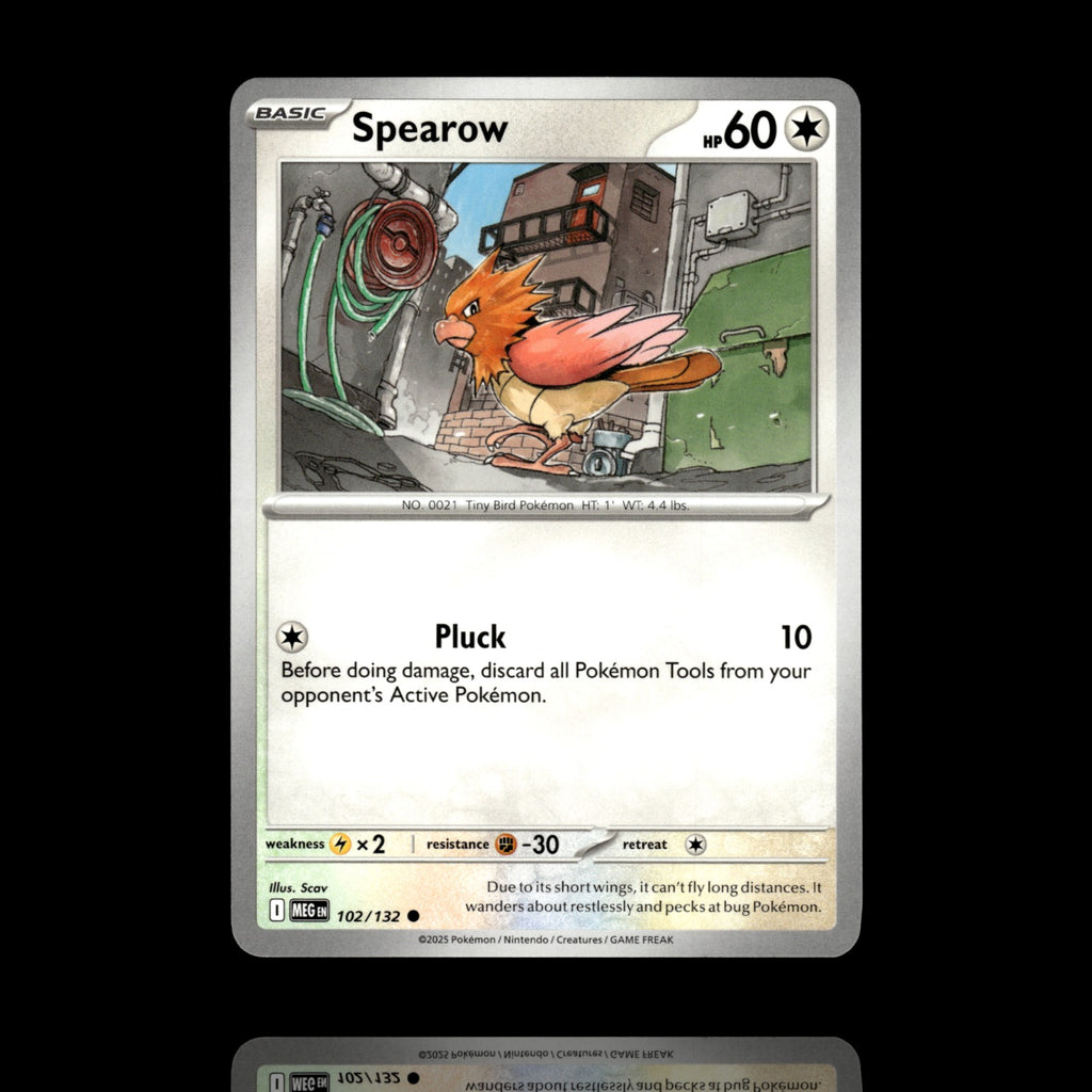 ▸ Spearow | ME01: Mega Evolution | Common | 102/132 | NM