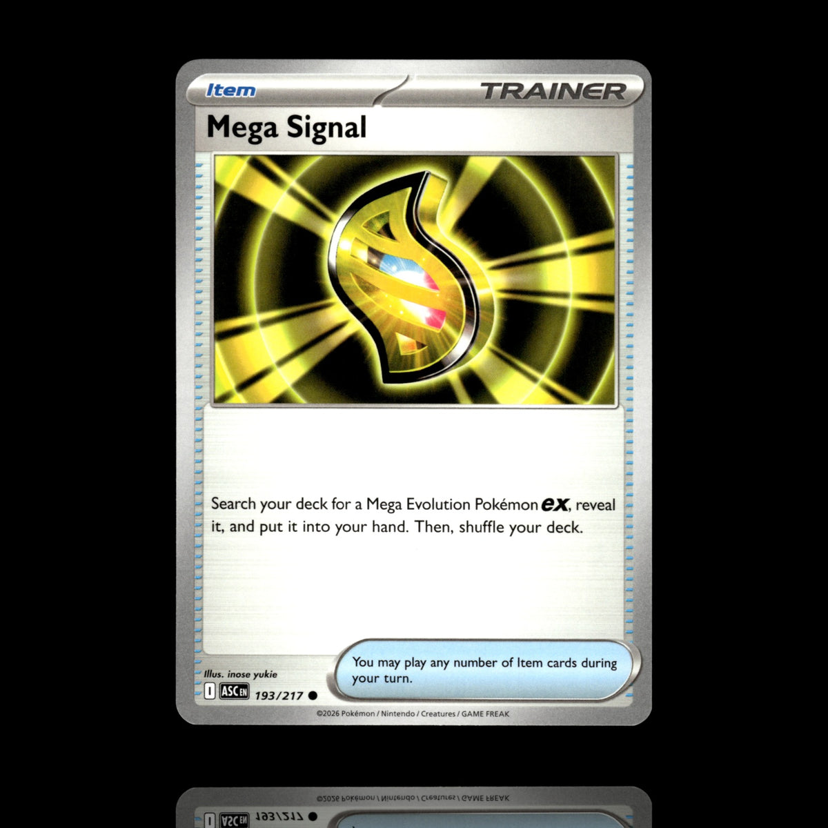▸ Mega Signal | ME: Ascended Heroes | Common | 193/217 | NM