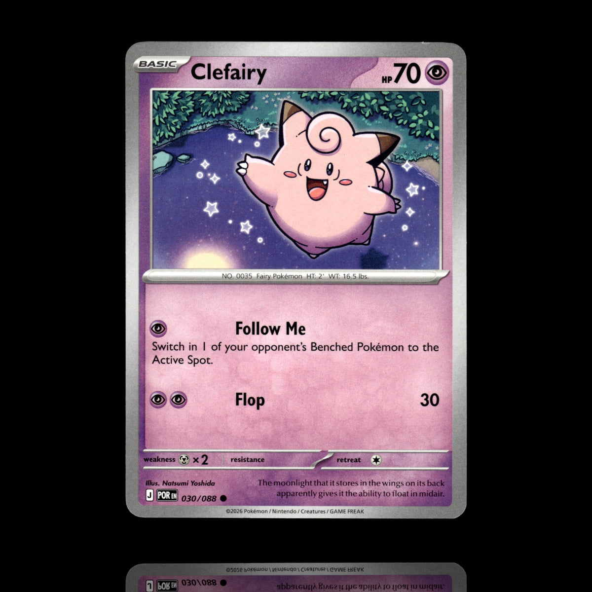 ▸ Clefairy | ME03: Perfect Order | Common | 030/088 | NM