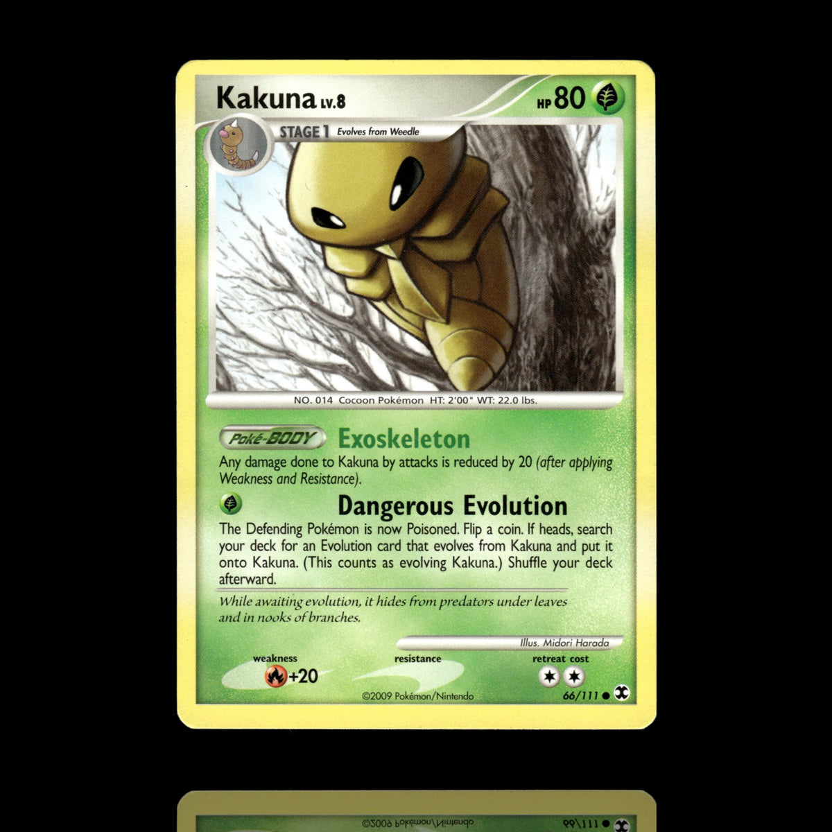 ▸ Kakuna | Rising Rivals | Common | 66/111 | NM