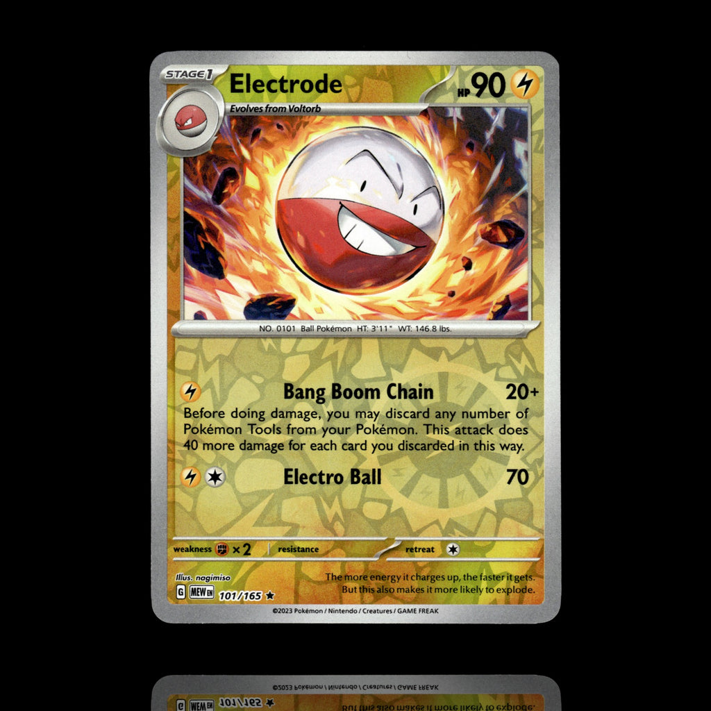 ▸ Electrode | SV: Scarlet & Violet 151 | Reverse Holo | 101/165 | NM