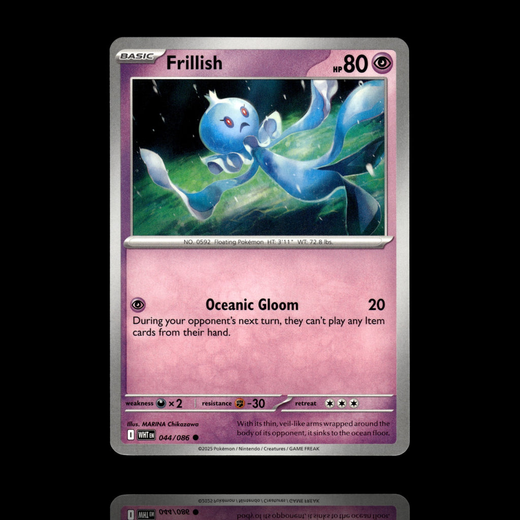 ▸ Frillish | SV: White Flare | Common | 044/086 | NM