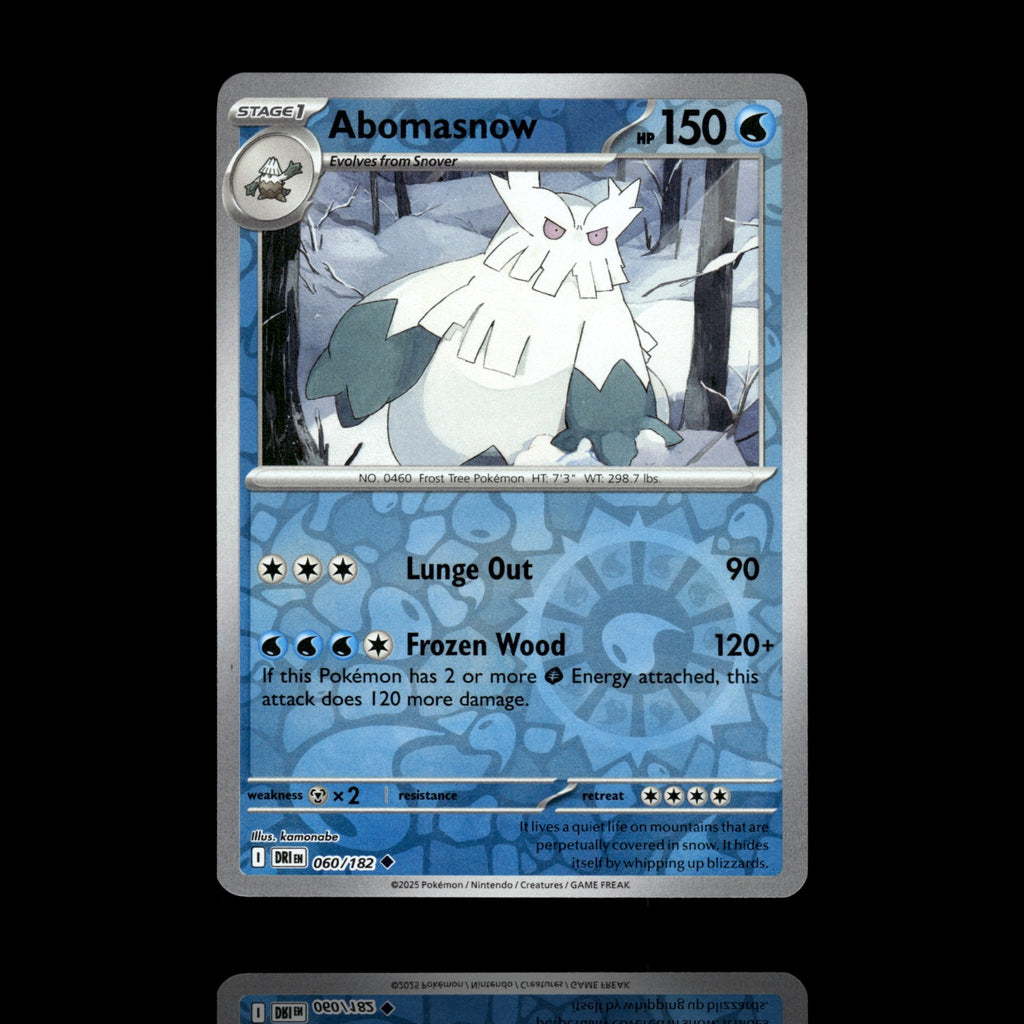 ▸ Abomasnow | SV10: Destined Rivals | Reverse Holo | 060/182 | NM