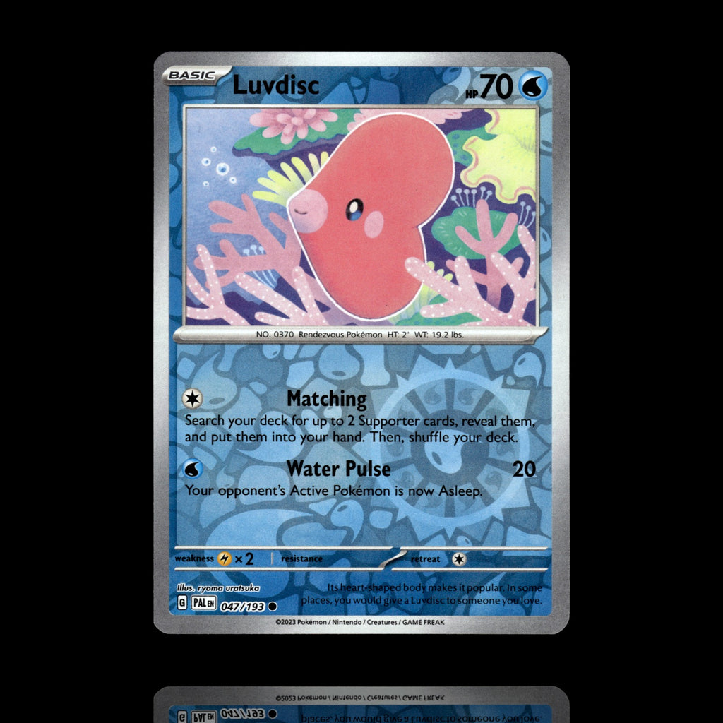 ▸ Luvdisc | SV02: Paldea Evolved | Reverse Holo | 047/193 | NM