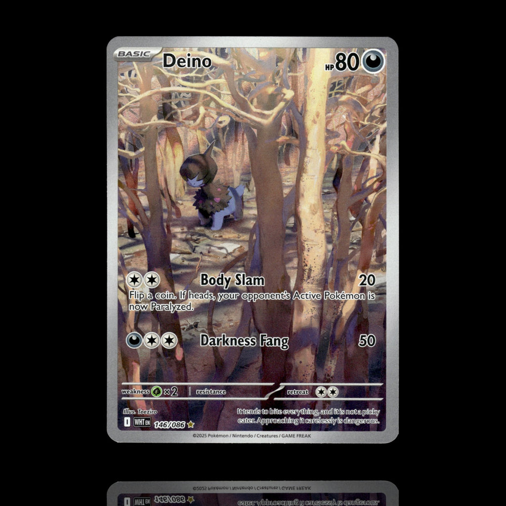 ▸ Deino | SV: White Flare | Illustration Rare | 146/086 | NM