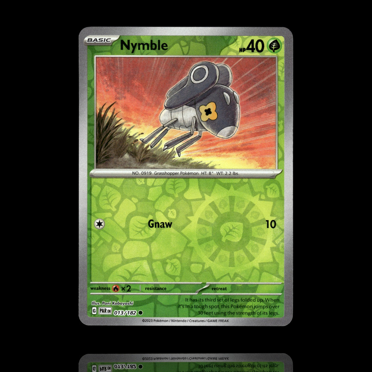▸ Nymble | SV04: Paradox Rift | Reverse Holo | 013/182 | NM