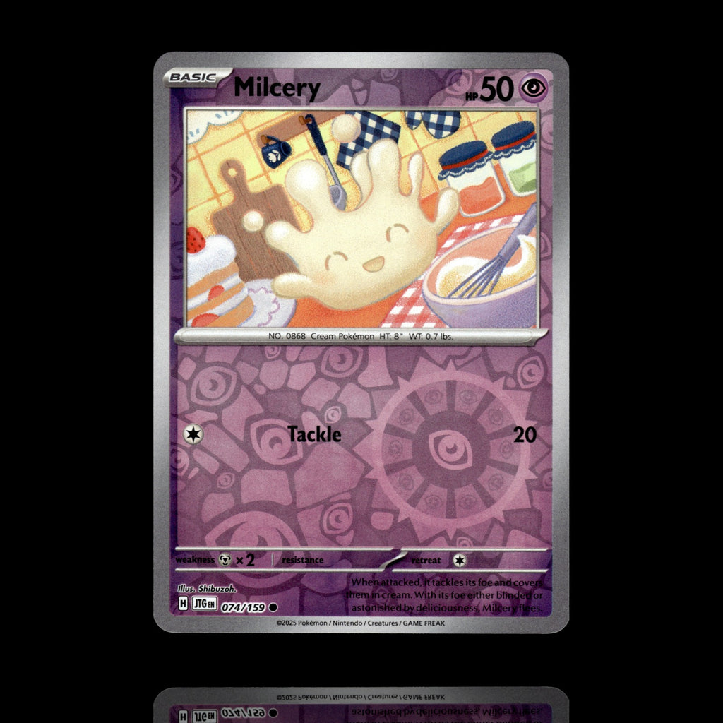 ▸ Milcery | SV09: Journey Together | Reverse Holo | 074/159 | NM