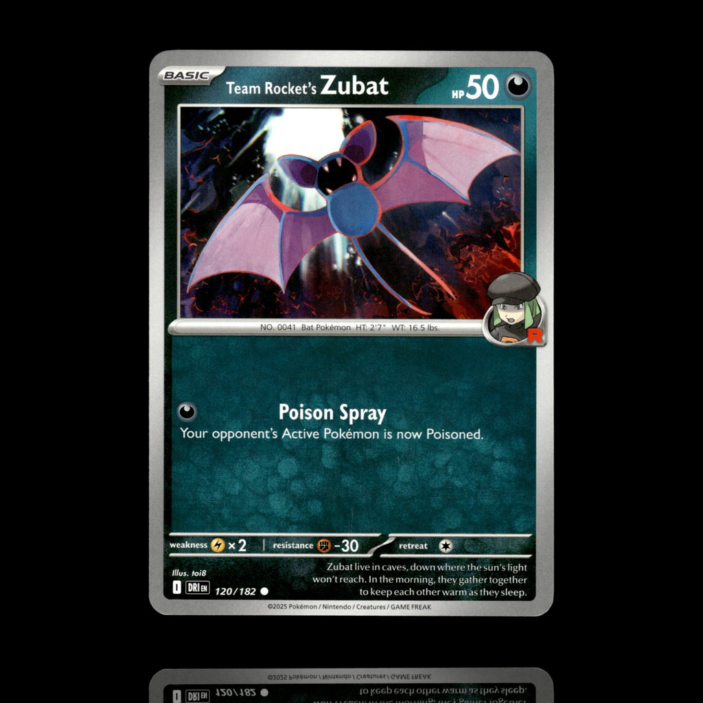 ▸ Team Rocket's Zubat | SV10: Destined Rivals | Common | 120/182 | NM