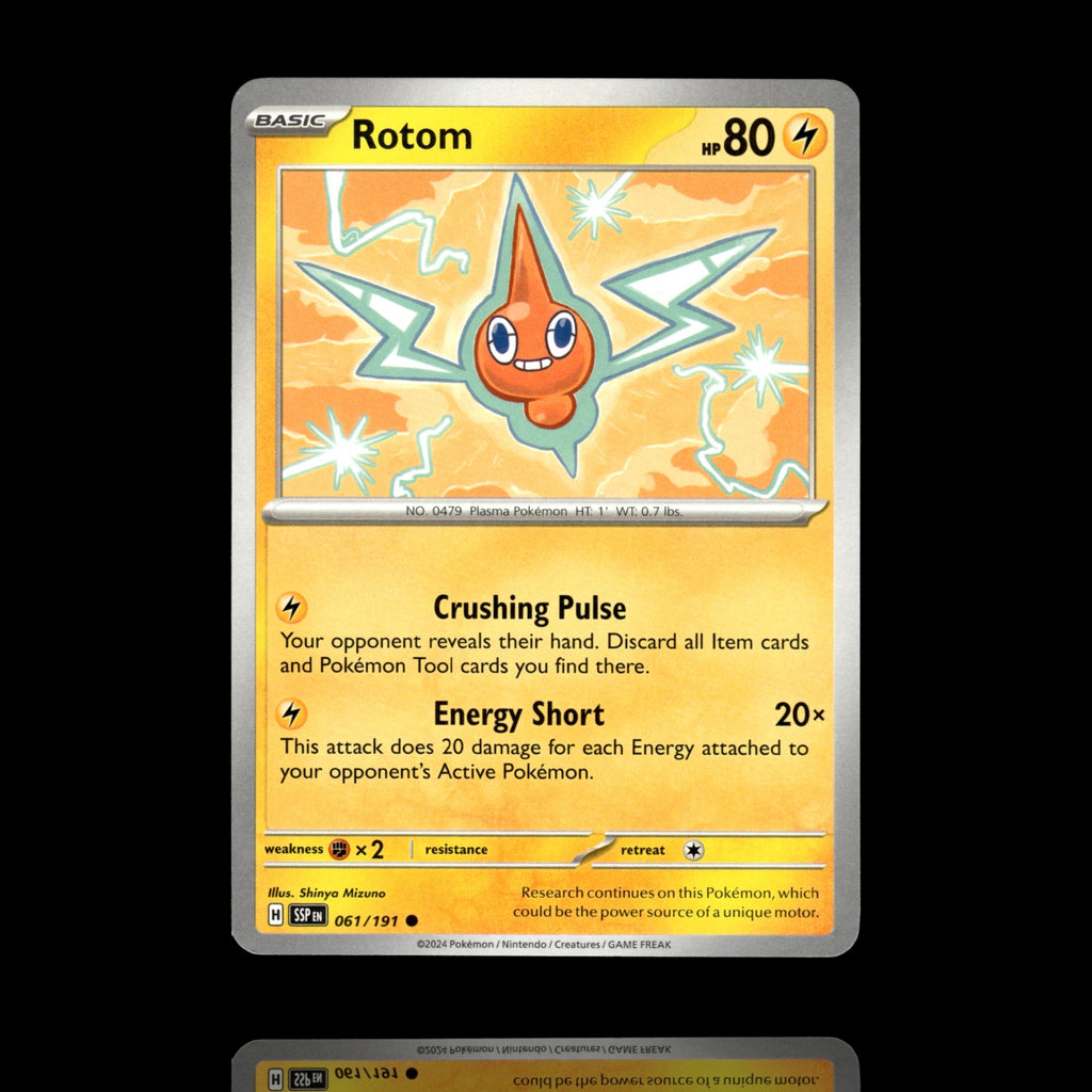 ▸ Rotom | SV08: Surging Sparks | Common | 061/191 | NM