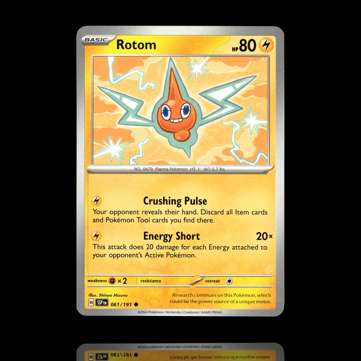 ▸ Rotom | SV08: Surging Sparks | Common | 061/191 | NM