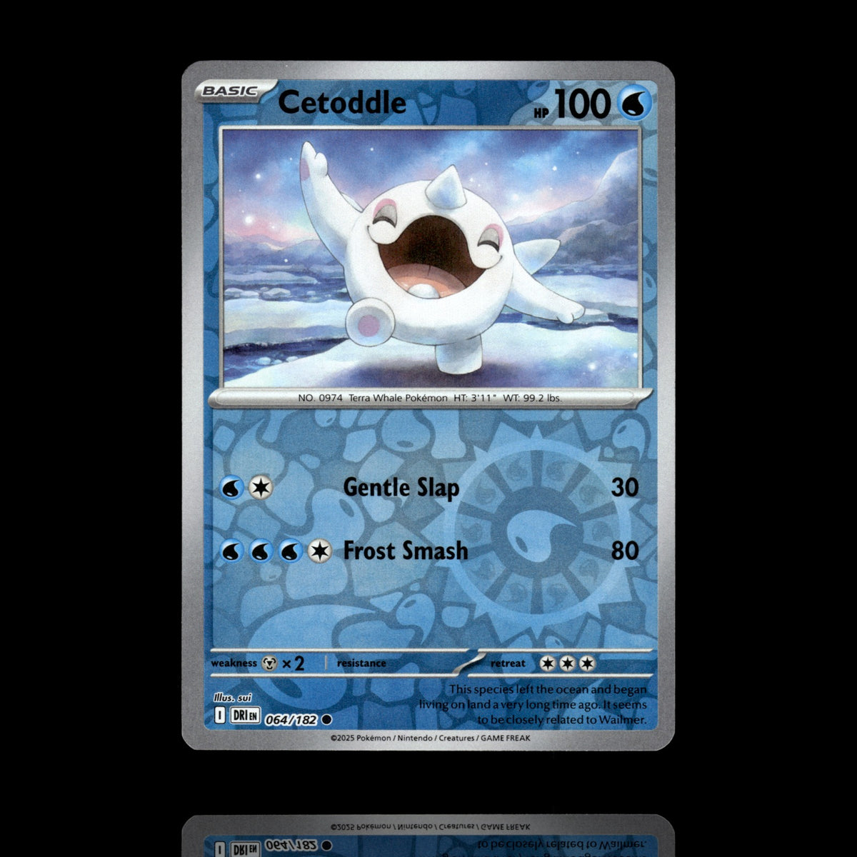 ▸ Cetoddle | SV10: Destined Rivals | Reverse Holo | 064/182 | NM