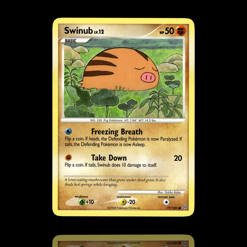 ▸ Swinub | Stormfront | Common | 77/100 | NM