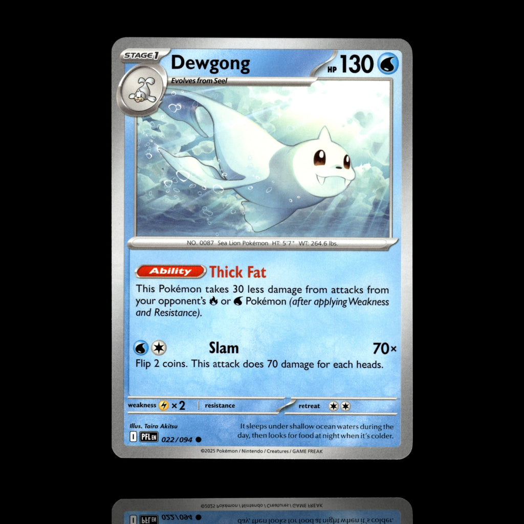 ▸ Dewgong | ME02: Phantasmal Flames | Common | 022/094 | NM