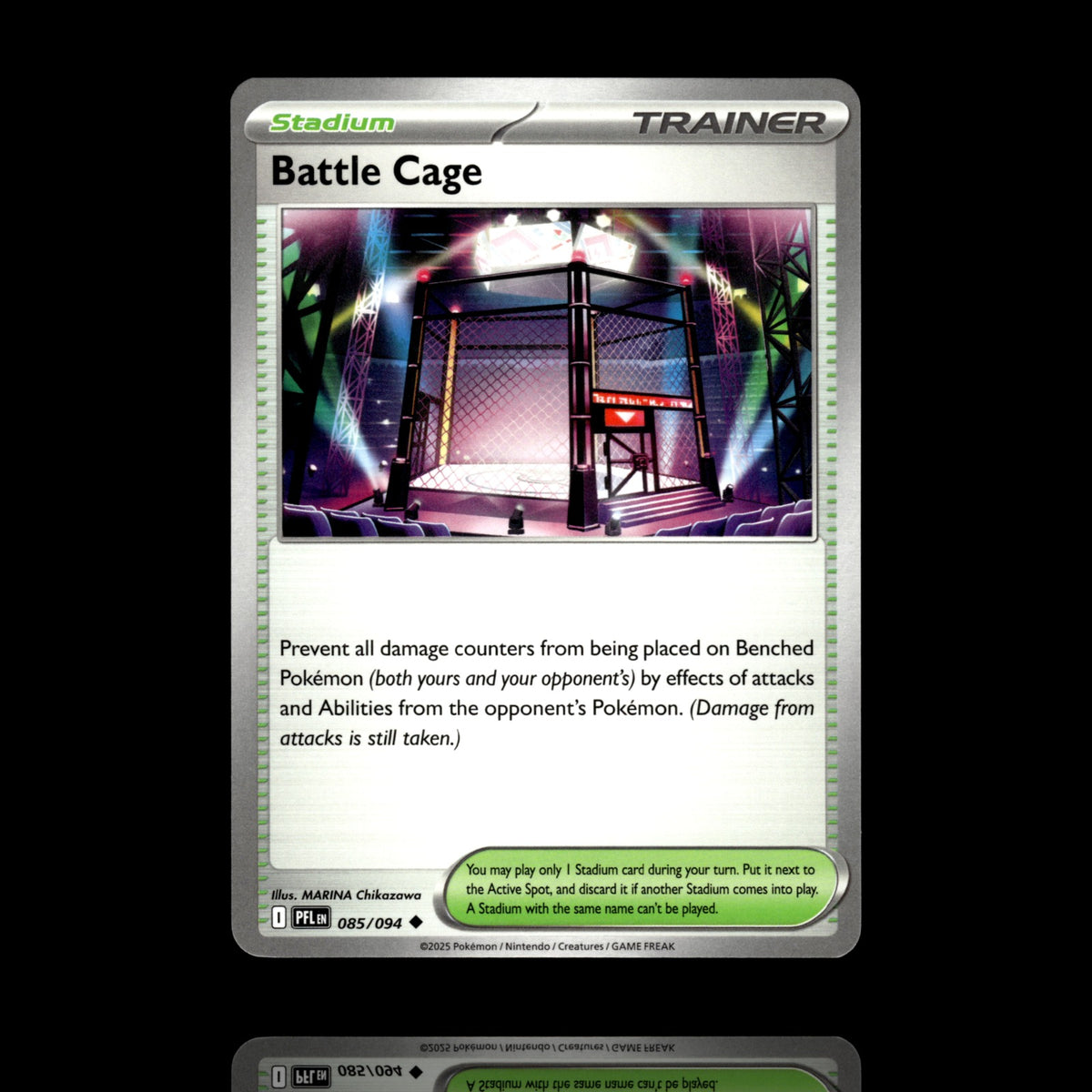 ▸ Battle Cage | ME02: Phantasmal Flames | Uncommon | 085/094 | NM