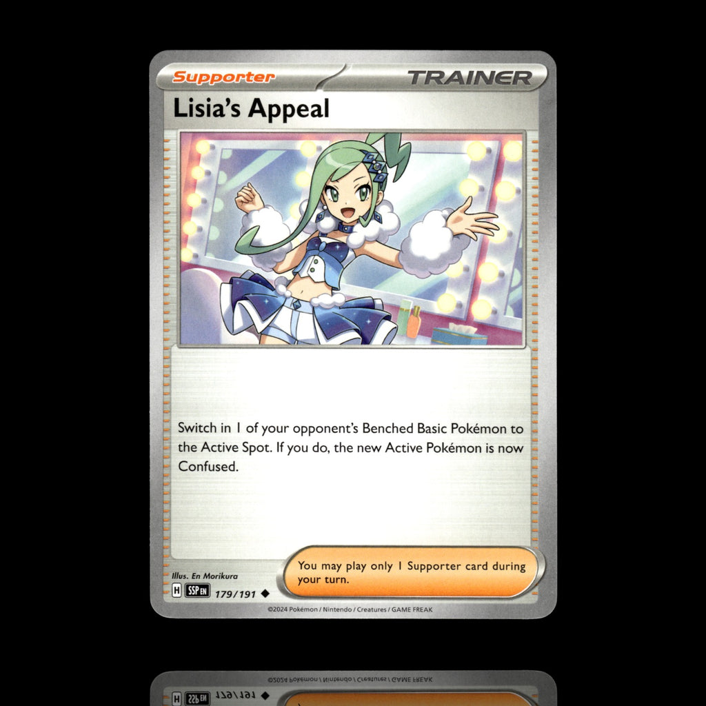 ▸ Lisia's Appeal | SV08: Surging Sparks | Uncommon | 179/191 | NM