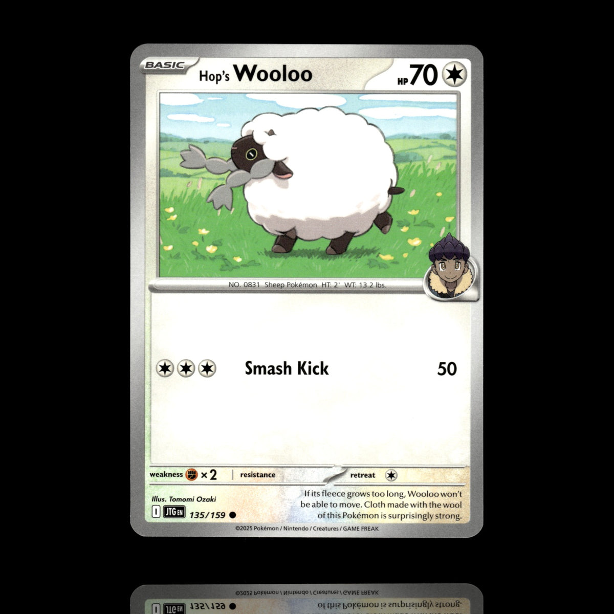 ▸ Hop's Wooloo | SV09: Journey Together | Common | 135/159 | NM