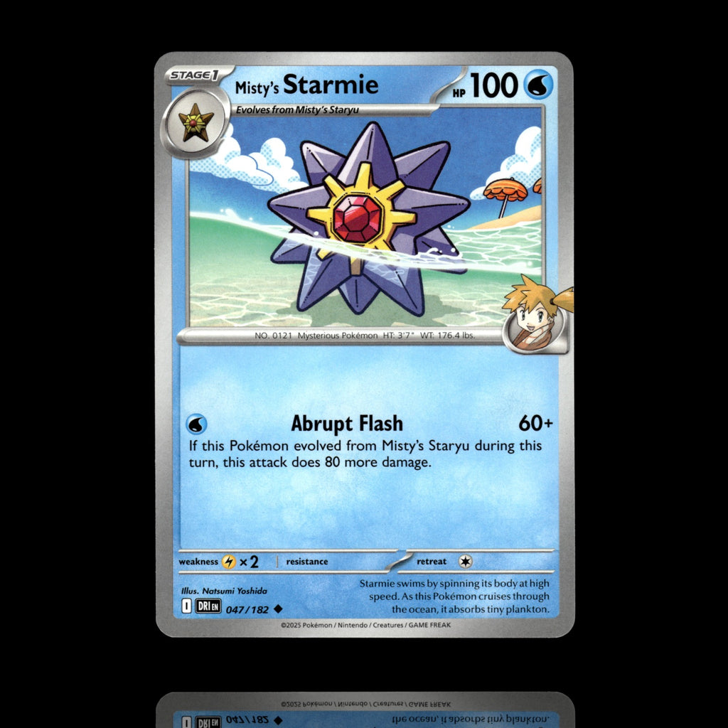 ▸ Misty's Starmie | SV10: Destined Rivals | Uncommon | 047/182 | NM