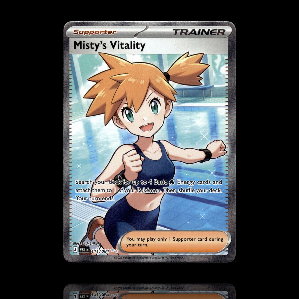 ▸ Misty's Vitality | ME05: Pitch Black | Ultra Rare | 111/084 | NM