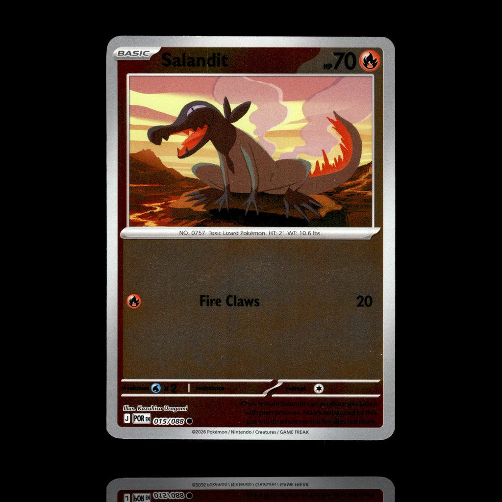 ▸ Salandit | ME03: Perfect Order | Reverse Holo | 015/088 | NM