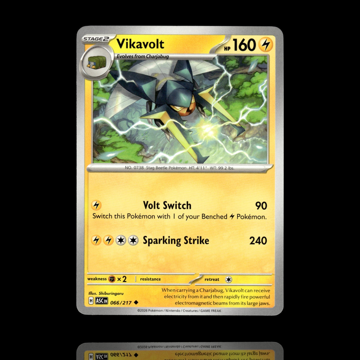 ▸ Vikavolt | ME: Ascended Heroes | Uncommon | 066/217 | NM