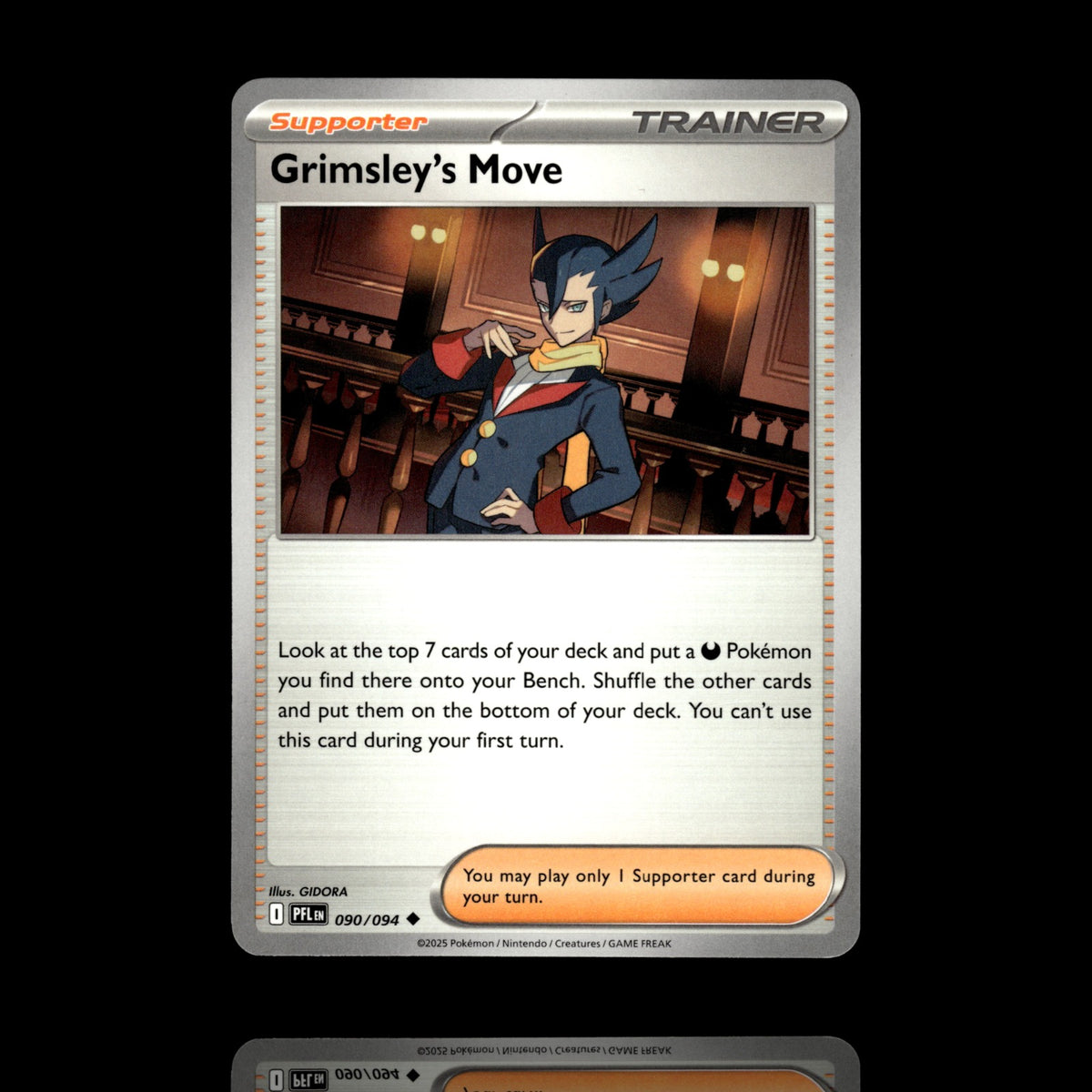 ▸ Grimsley's Move | ME02: Phantasmal Flames | Uncommon | 090/094 | NM